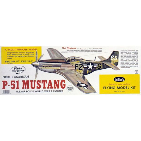 P-51 MUSTANG GUILLOW'S - S0280402
