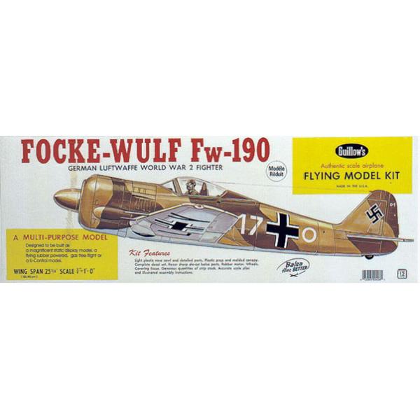 FOCKE WULF FW-190 GUILLOW'S - S0280406