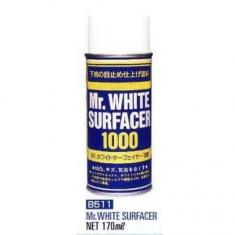 Mr Hobby -Gunze Mr. White Surfacer 1000 Spray (170 ml) 
