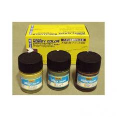 Mr.Hobby Assortiment de couleurs chars allemands 2ème GM 3 x 18 ml