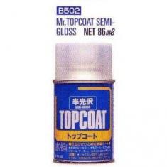 Mr Hobby -Gunze Mr. Top Coat Semi-Gloss Spray (86 ml) 
