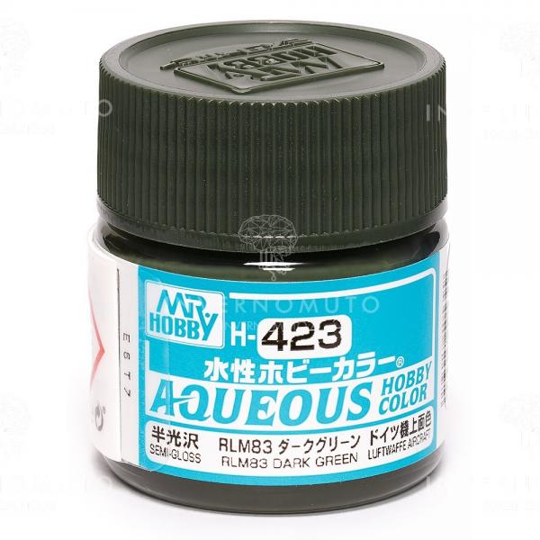 Mr Hobby -Gunze Aqueous Hobby Colors (10 ml) RLM83 Dark Green  - H-423