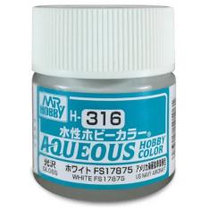 Mr Hobby -Gunze Aqueous Hobby Colors (10 ml) White FS 17875 