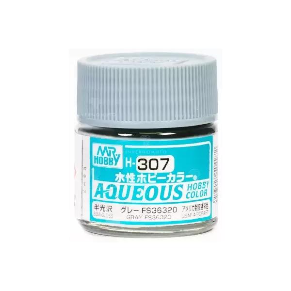 Mr Hobby -Gunze Aqueous Hobby Colors (10 ml) Gray FS 36320  - H-307