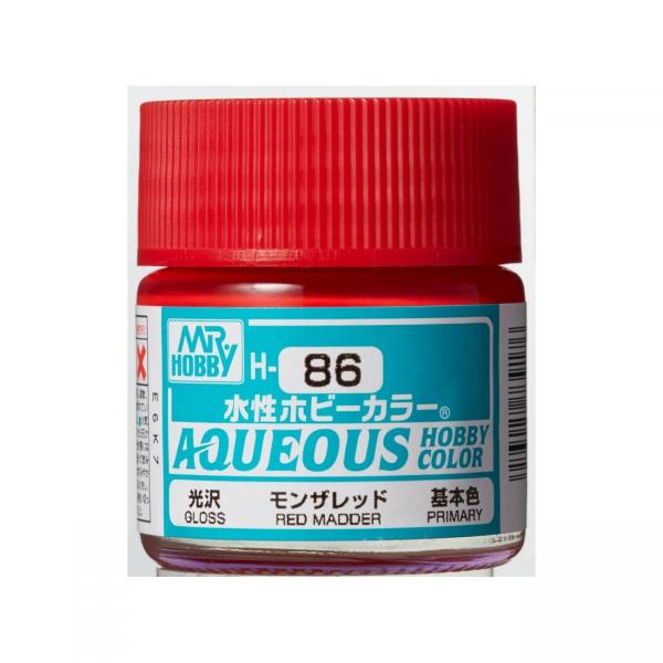 Mr Hobby -Gunze Aqueous Hobby Colors (10 ml) Red Madder  - H-086