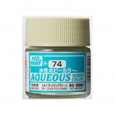 Mr Hobby -Gunze Aqueous Hobby Colors (10 ml) Sky (Duck Egg Green) 