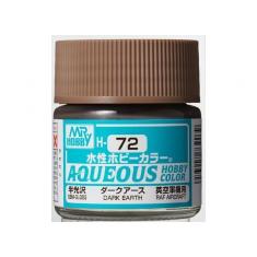 Mr Hobby -Gunze Aqueous Hobby Colors (10 ml) Dark Earth 