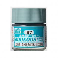 Mr Hobby -Gunze Aqueous Hobby Colors (10 ml) RLM65 Light Blue 