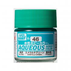 Mr Hobby -Gunze Aqueous Hobby Colors (10 ml) Emerald Green 