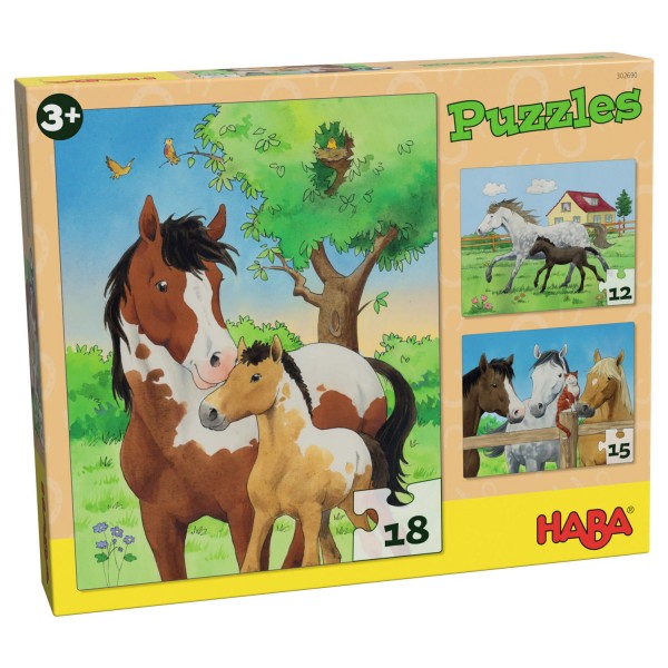 Puzzles Chevaux - Haba-302690
