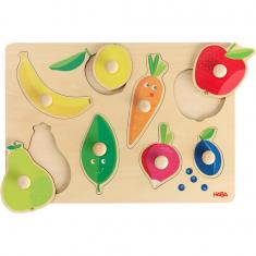 Fruit and Colors Knob Puzzle