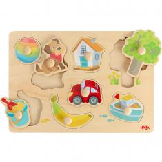 First Words Knob Puzzle