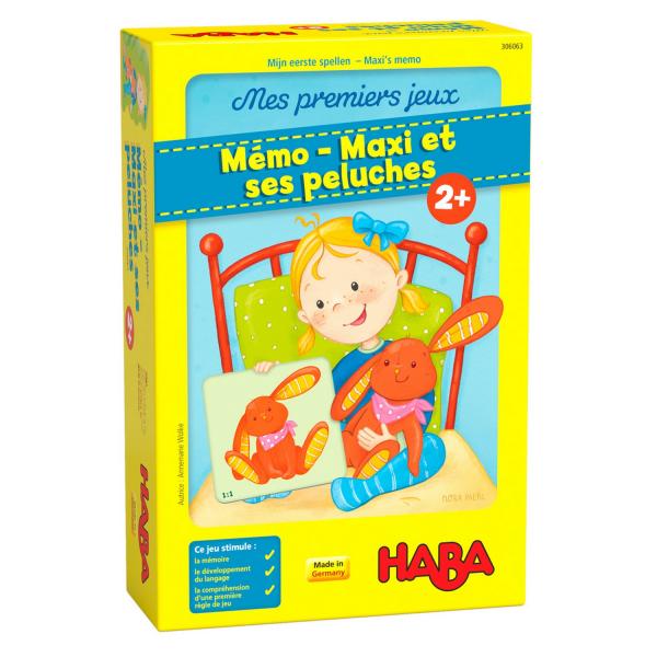 Memo: Maxi y sus peluches - Haba-306063