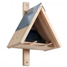 Buildable bird feeder