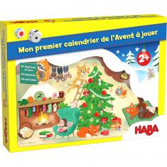 Mon premier calendrier de l’Avent à jouer - Noël chez la famille Ours