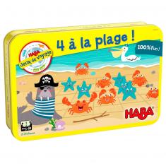 4 à la plage !