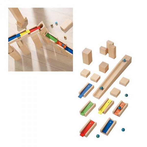 Accesorios para toboganes de bolas: Bloques musicales - Haba-1399001