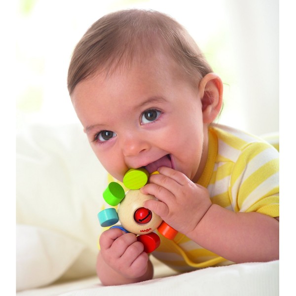 Color Round Rattle - Haba-3251