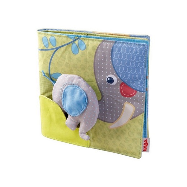 Egon Elephant Cloth Book - Haba-1300146