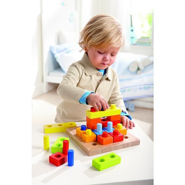 Empilable Mes cubes multicolores - Haba-2188