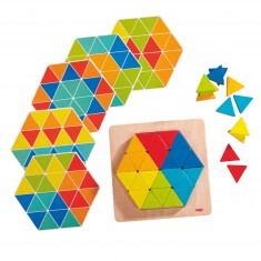 Jeu d'assemblage : Triangles magiques