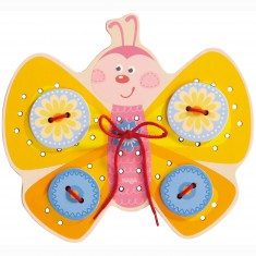 Jeu de laçage Papillon