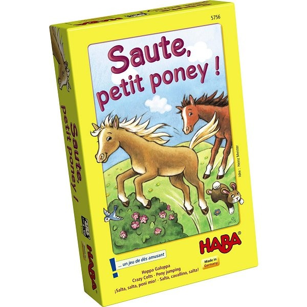 Saute Petit poney - Haba-5756