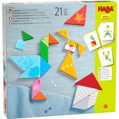 Juego de ensamblaje Tangram-Mix multicolor