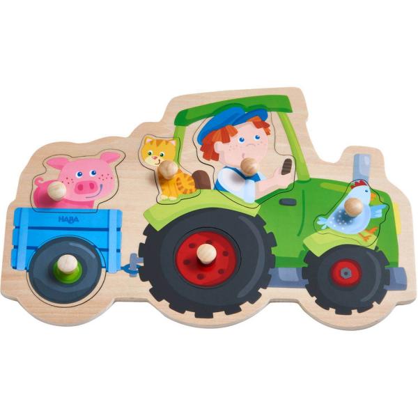 Puzzle Bonito paseo en tractor. - Haba-1305550