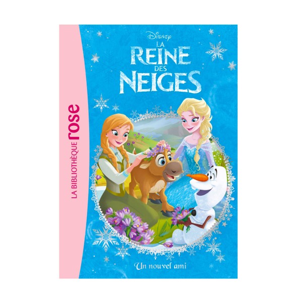 La bibliothèque rose : La reine des neiges Frozen : Tome 01 : Un nouvel ami - Hachette-6444497