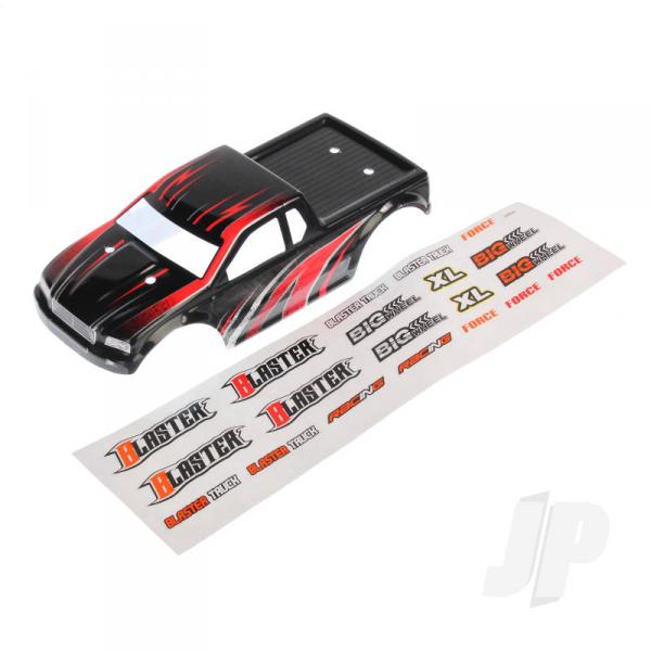 Truck Body (Red) with Body Decal (Blaster) - HBX85980
