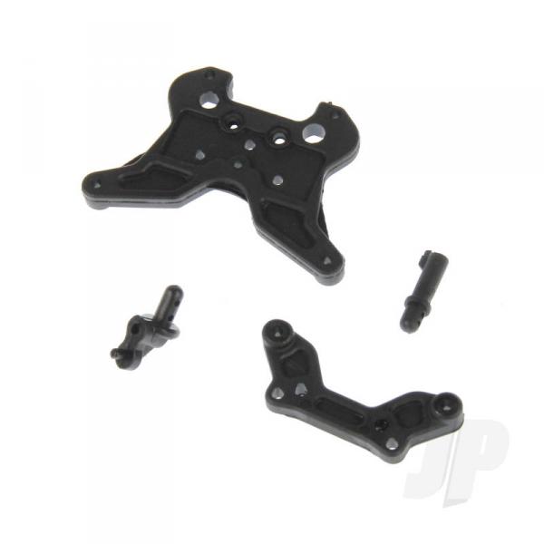 Shock Towers + Body Posts Front/Rear (Gallop) - HBX18001B