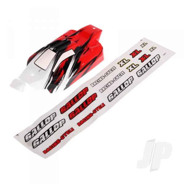 Buggy Body (Red) with Body Decal (Gallop) - HBX85780