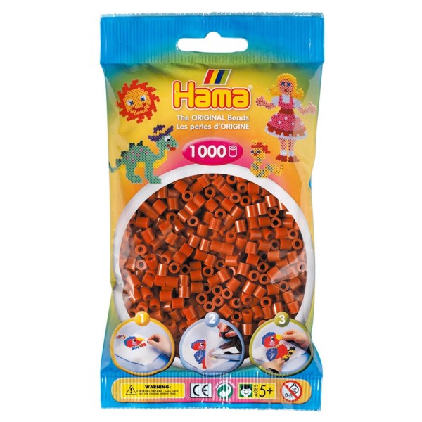 Sachet de 1000 perles Hama Midi : Caramel - Hama-207-20