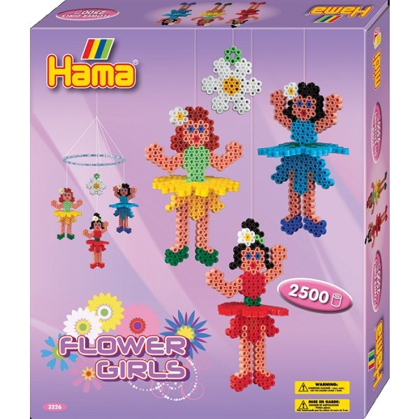 Boîte de 2500 perles et plaques Hama Midi : Ronde des ballerines - Hama-3226