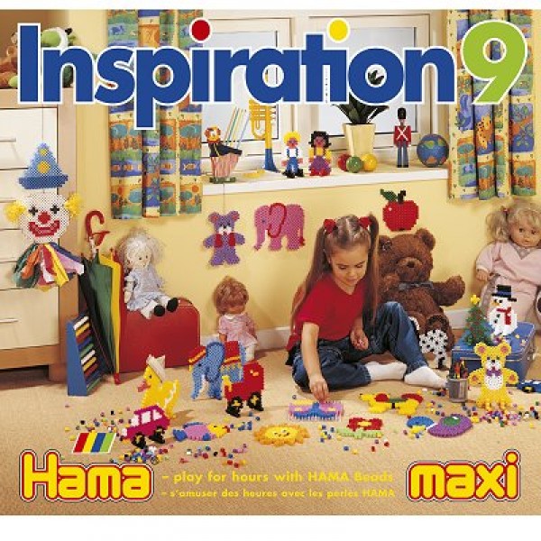 Perles à repasser Hama Maxi  Livre d'inspiration 9 : 48 pages - Hama-399-09
