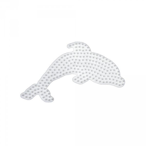 Plaque pour perles à repasser Hama Midi : Petite plaque dauphin - Hama-300