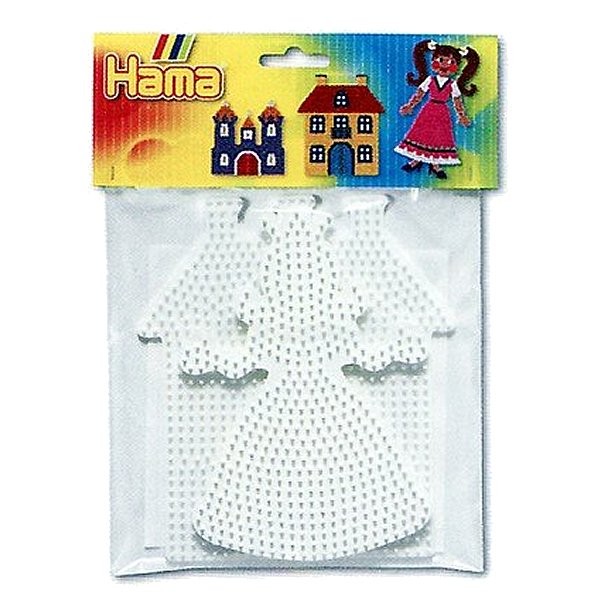Plaques pour perles à repasser Hama Midi : Princesse/Maison - 4457