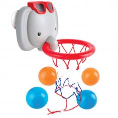 Jouet pour le bain: Basketball Eléphant