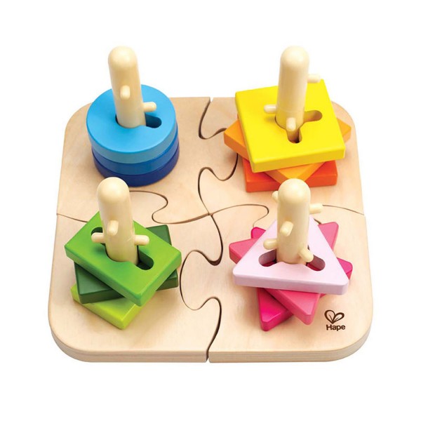 Kreatives Knopfpuzzle - Hape-E0411