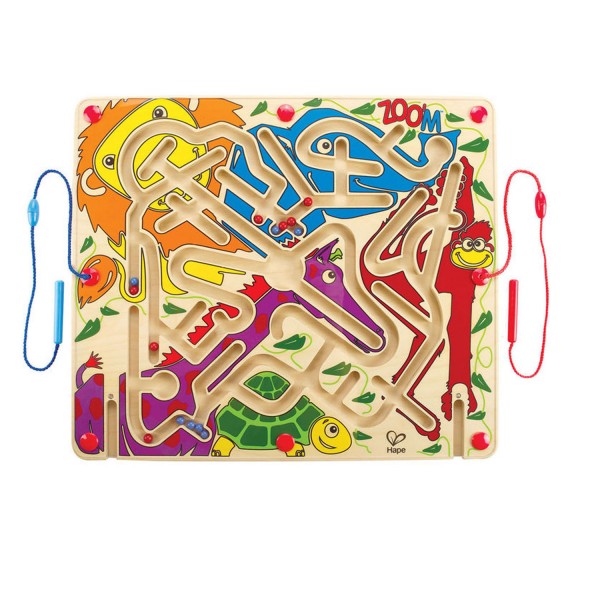 Jeu de circuit en bois : Zoo'm - Hape-E1706