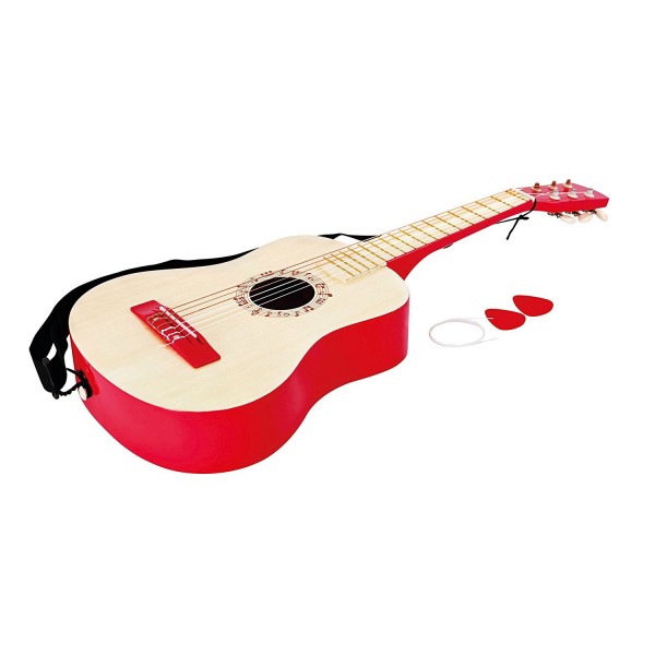 Guitare rouge - Hape-E0325