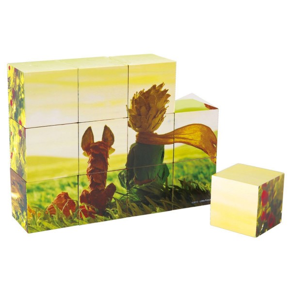 Puzzle 12 cubes Le Petit Prince - Hape-748172