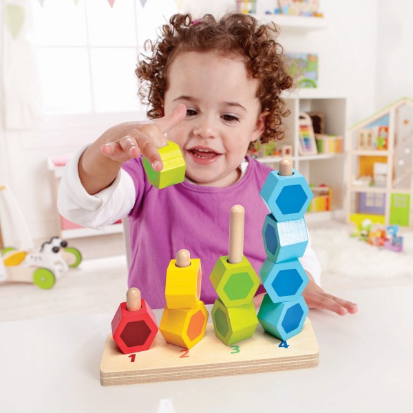 Stacking toy: Counting beads - Hape-E0504