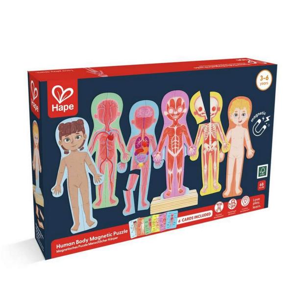 Loved puzzle - assembles the human body - Hape-E1652