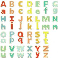 My magnetic alphabet - uppercase and lowercase