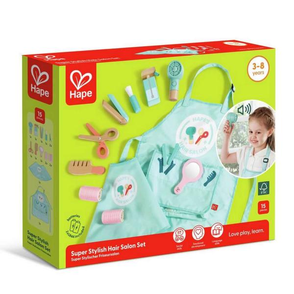 Pequeño kit de peluquería. - Hape-E3060