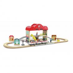 Coffret circuit de train portable 