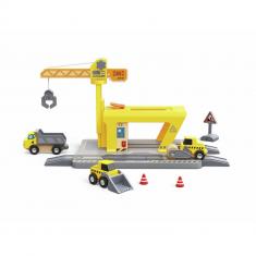 Grue pour circuit de train 