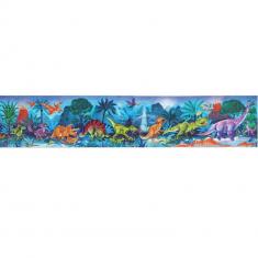 XXL phosphorescent puzzle of 200 pieces: Dinosaurs